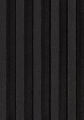 Premium Black Color 17mm WPC Louvers - Goals Floors