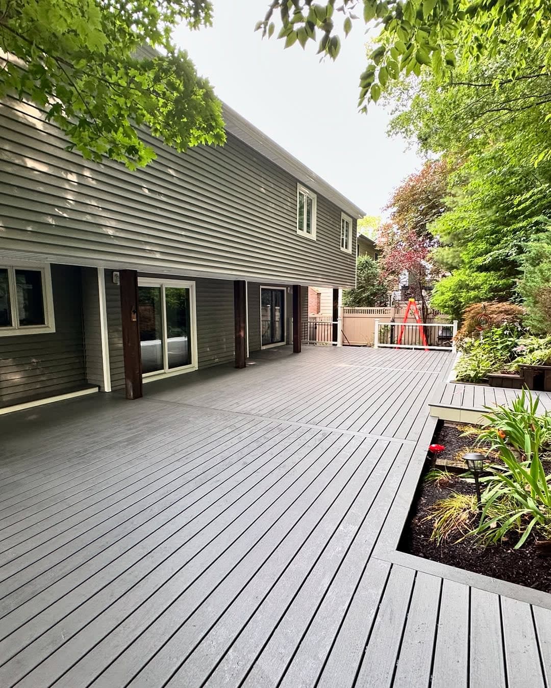 Luxurious WPC Swimming Pool Decking Installation in Delhi Farmhouse
