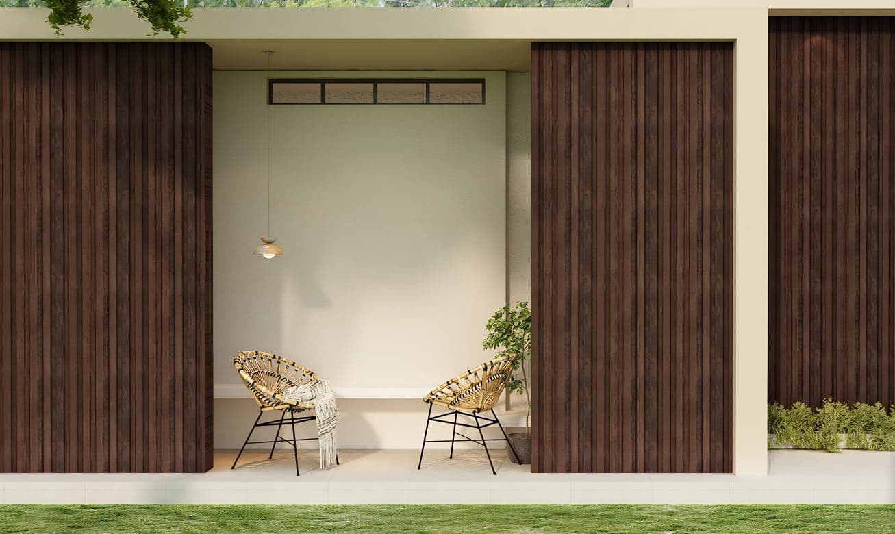 High-Quality WPC Louver Architectural Cladding in India