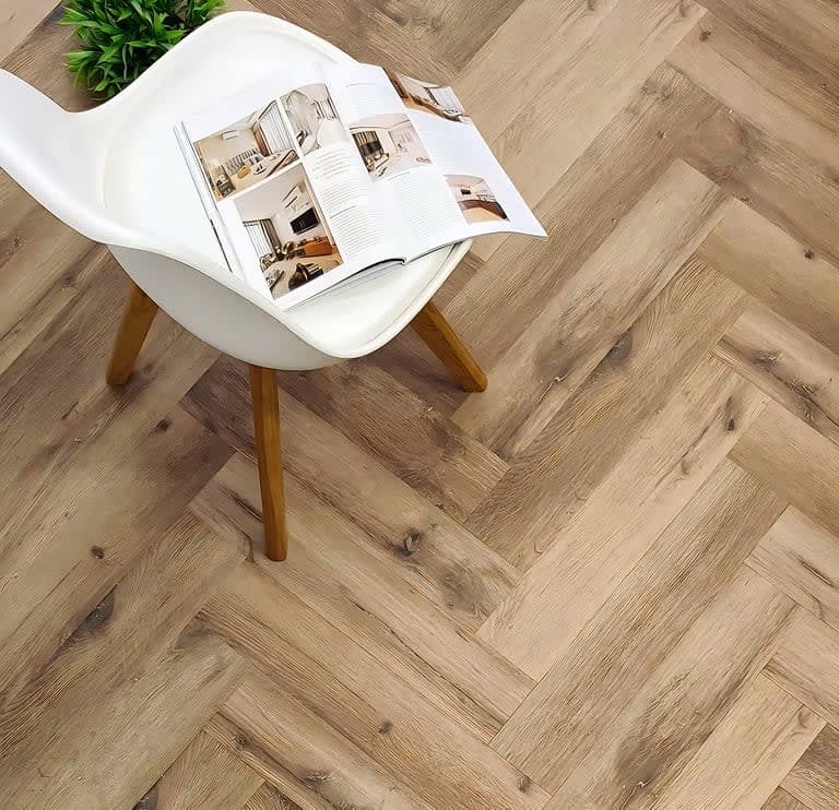 Luxury SPC Flooring Uniclick Installation for Corporate Offices in Delhi