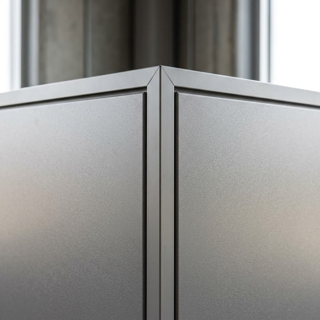 Detailed Execution of Upfit Panel Corner with Matching J-Trims
