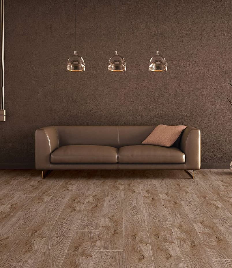 Oak Wheat Finish Laminate Flooring Installation