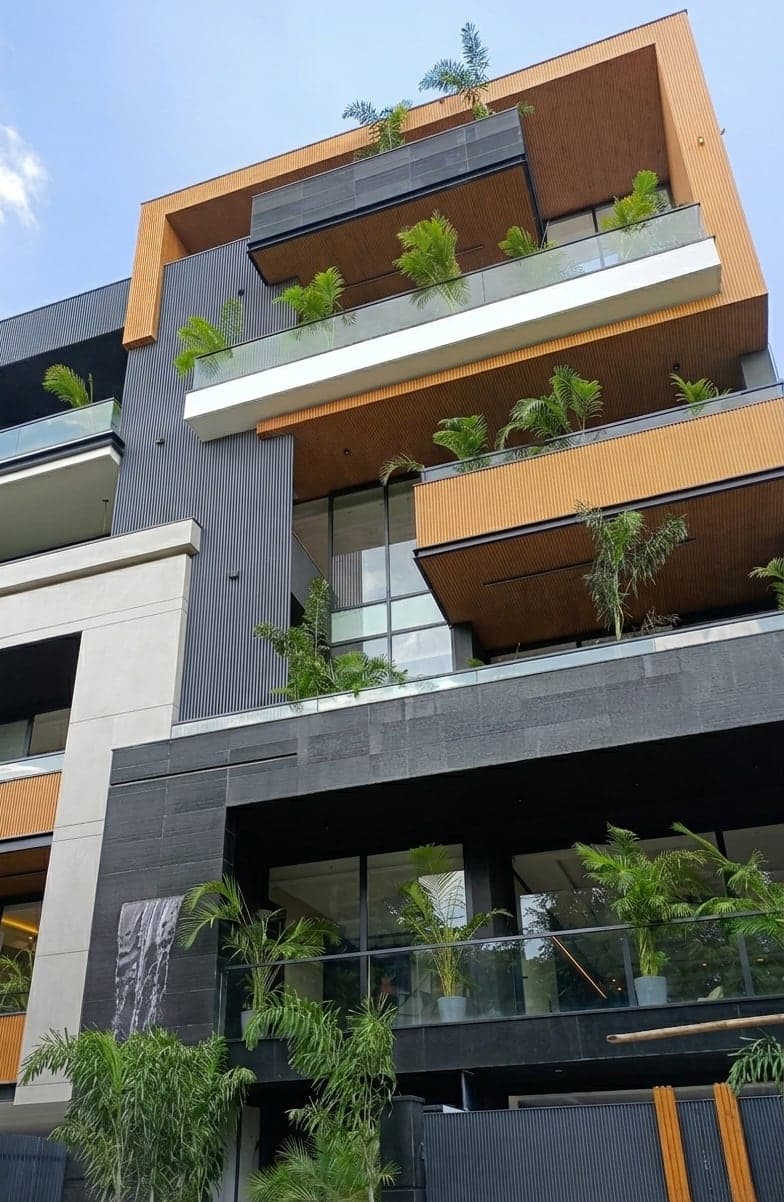 Premium exterior WPC cladding panels by Goals Floors in Gurugram