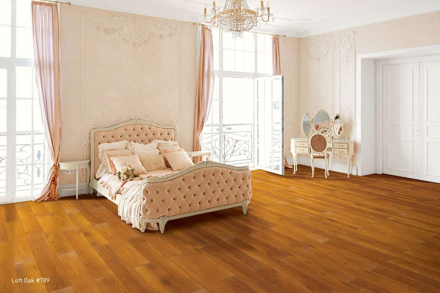 Modern Wooden Flooring Design for Bedroom Interior